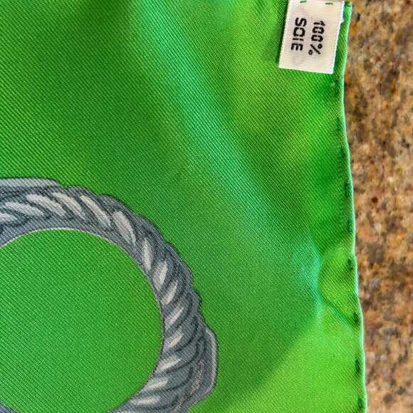 Vintage Hermes "Cuivreries" Silk Scarf, by Francoise de La Perriere - Picture 15 of 16